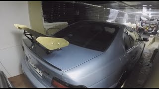 BMW E39 M5 Build: Rear Wing Fit