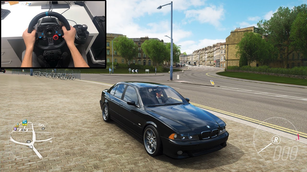 BMW E39 M5 | Forza Horizon 4 | Logitech g29 Gameplay (4K)