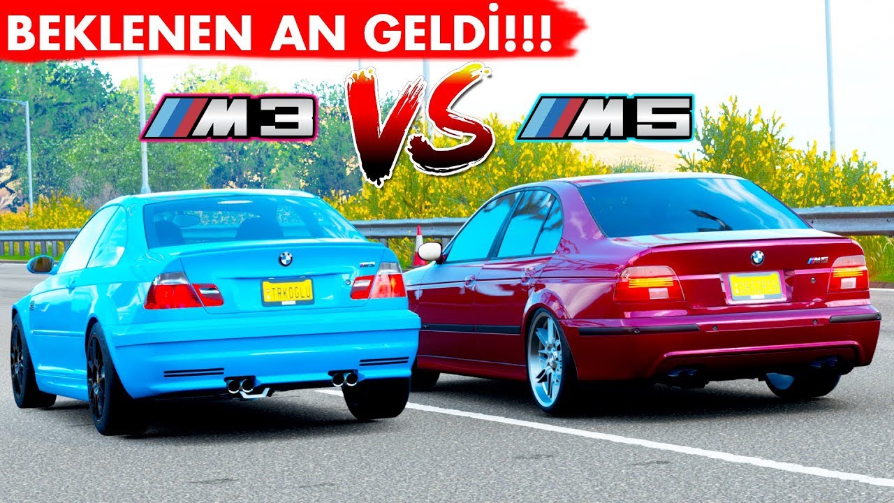 BMW M3 E46 VS BMW M5 E39 !!! BMW’NİN EFSANE İKİ ARACI KARŞI KARŞIYA!!!
