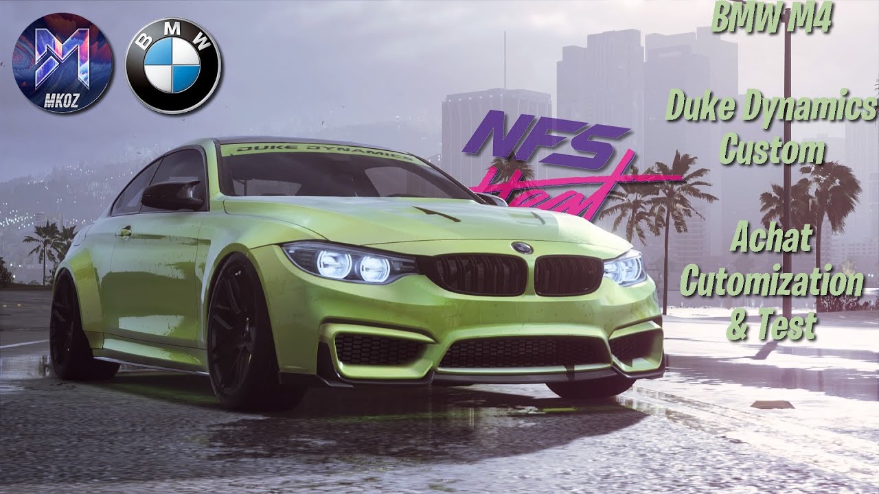 BMW M4 – Customization + Test – NFS Heat