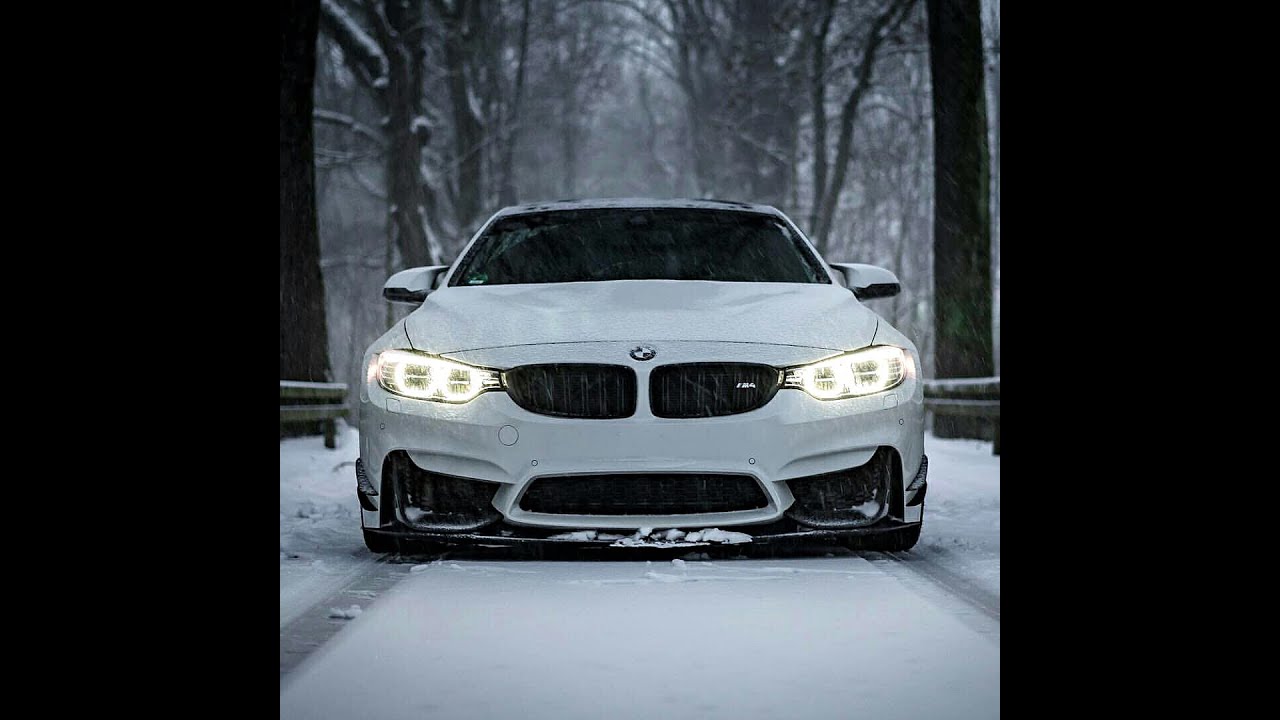 BMW M4 DRIFTING ON ICE