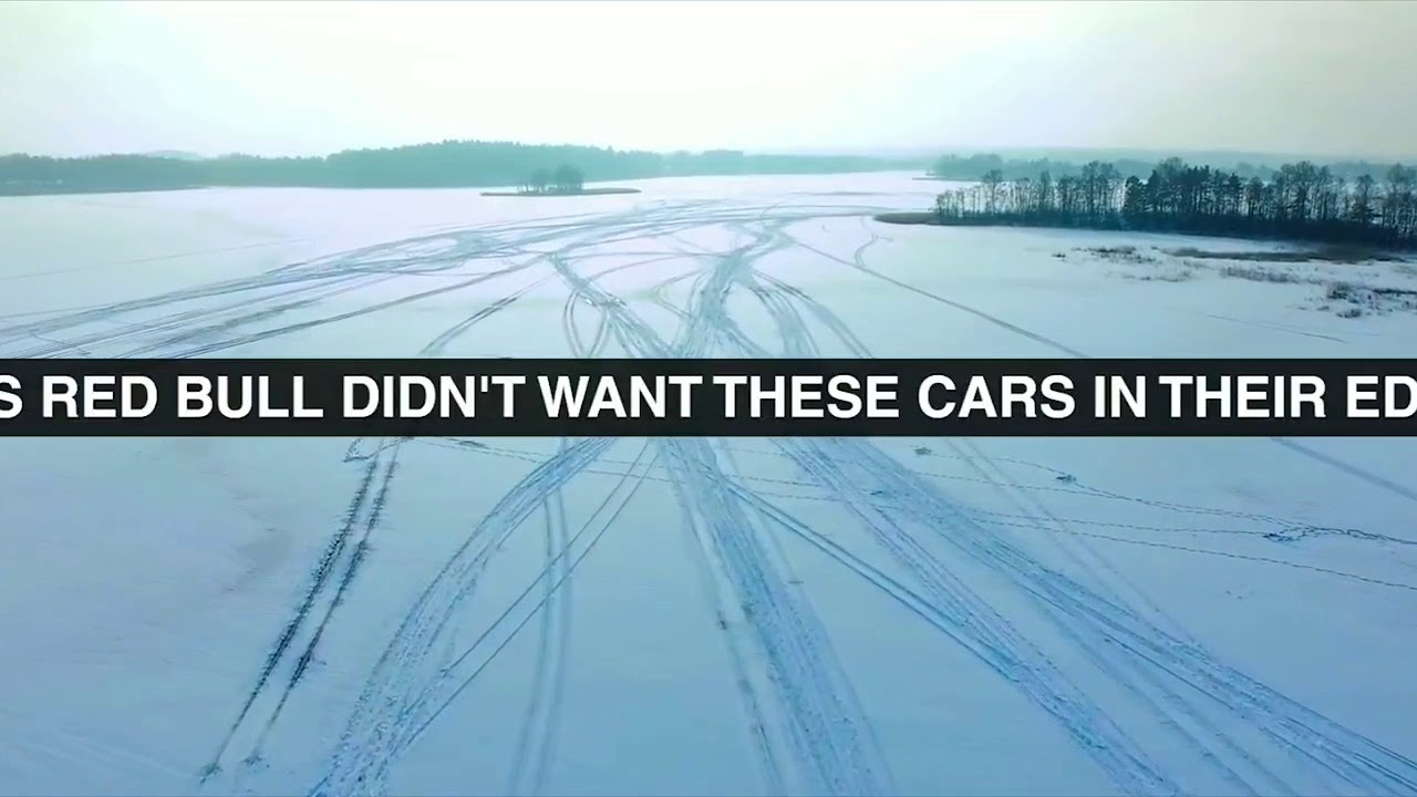 BMW M4 Drifting Snow
