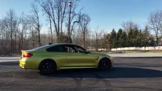 BMW M4 F82 Burnout