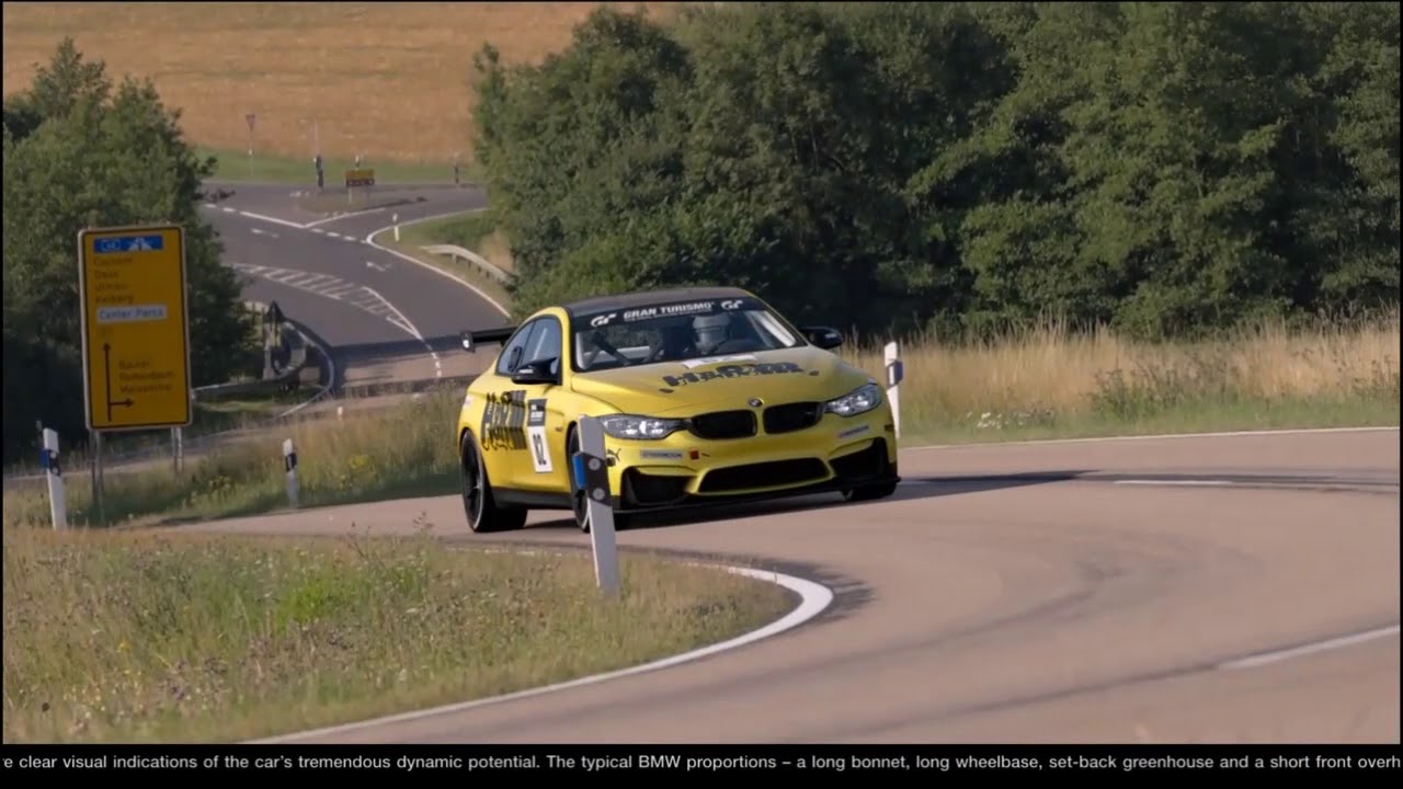 BMW M4 Gr.4 car view (Gran Turismo Sport)