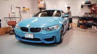 BMW M4 full Suntek Tint job & Momento Dash Camera