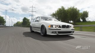 Тестостероновая Белоснежка BMW M5 E39 Forza Horizon 4. Какая максималка?