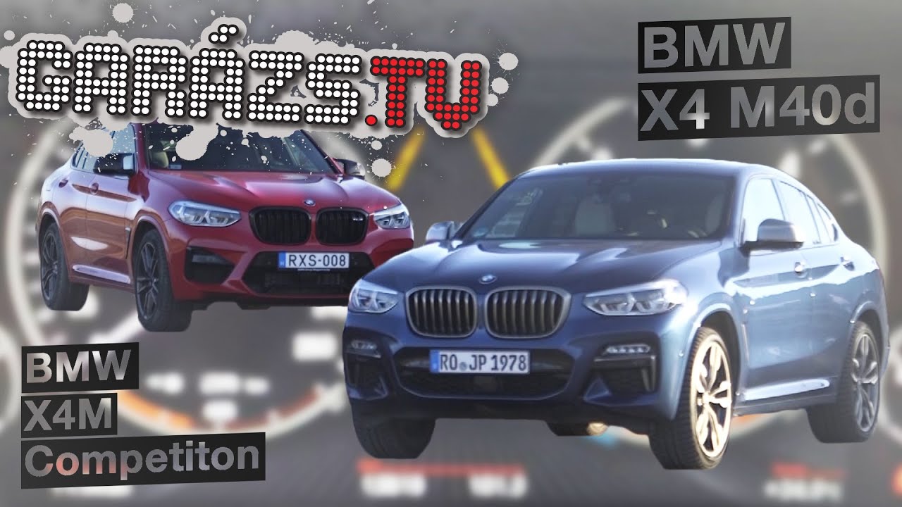 BMW X4 M40d vs. X4 M Competition | Mazda 3 Skyactive-X (Garázs ep.730)