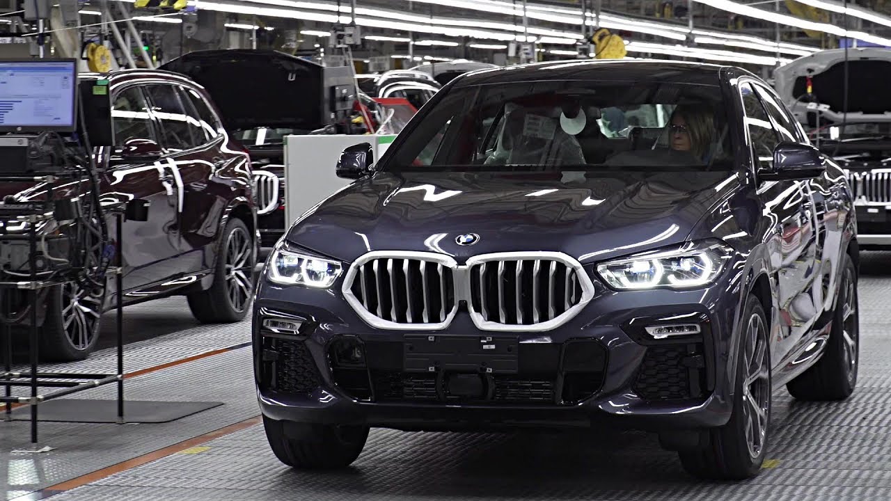 BMW X6 production in Spartanburg, SC (2019)