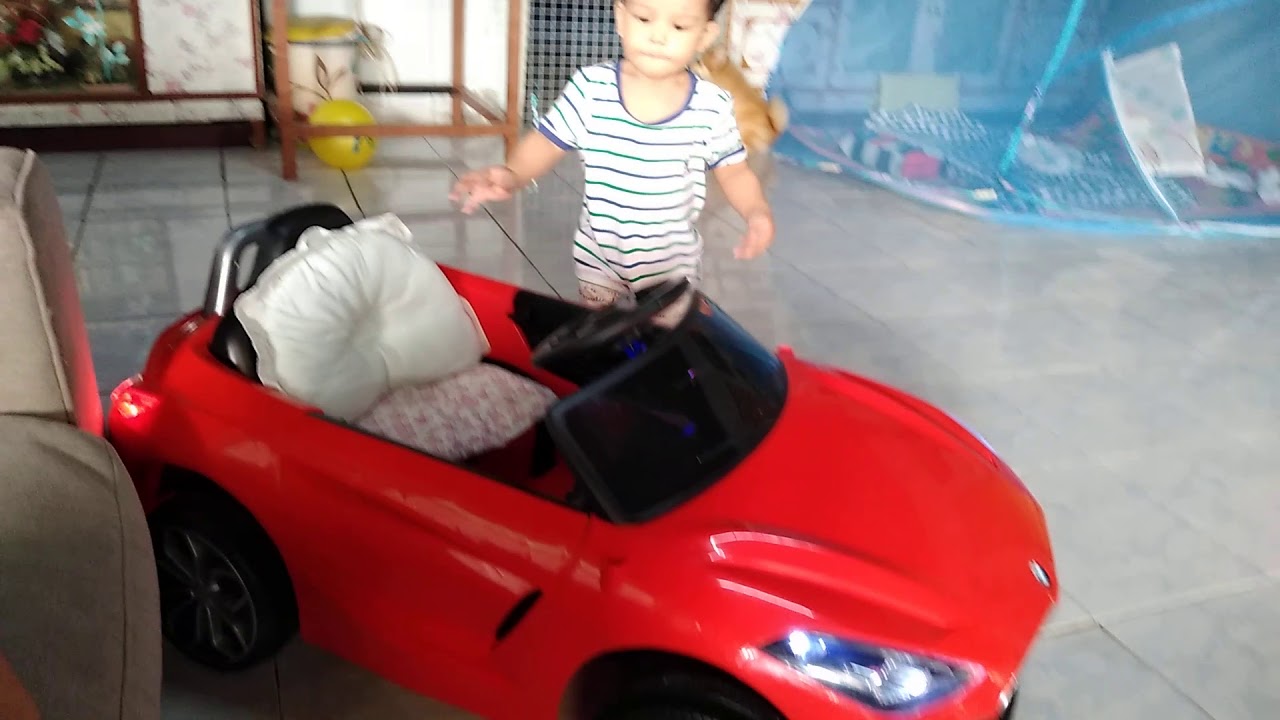 รถมอเตอร์ไฟฟ้า BMW Z4 model  (ทดลองเล่น)