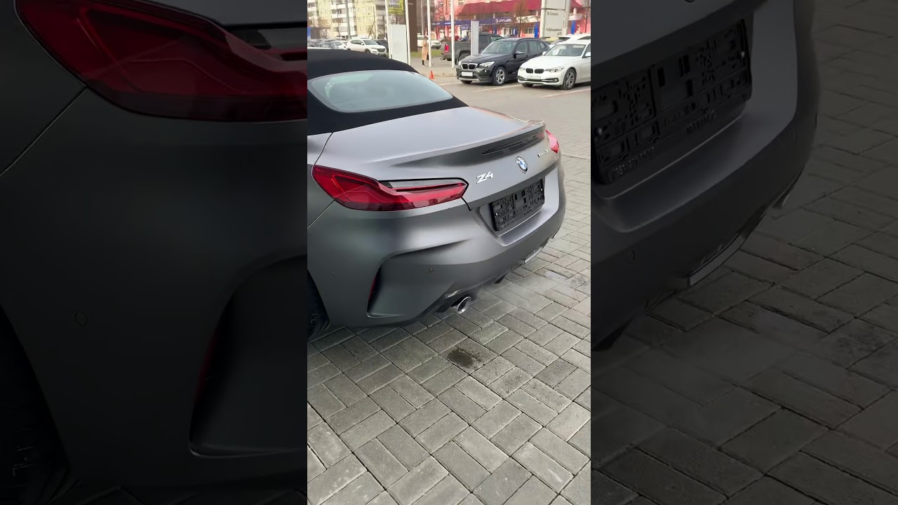 BMW Z4 sDrive30i в кузове G29 - выхлоп