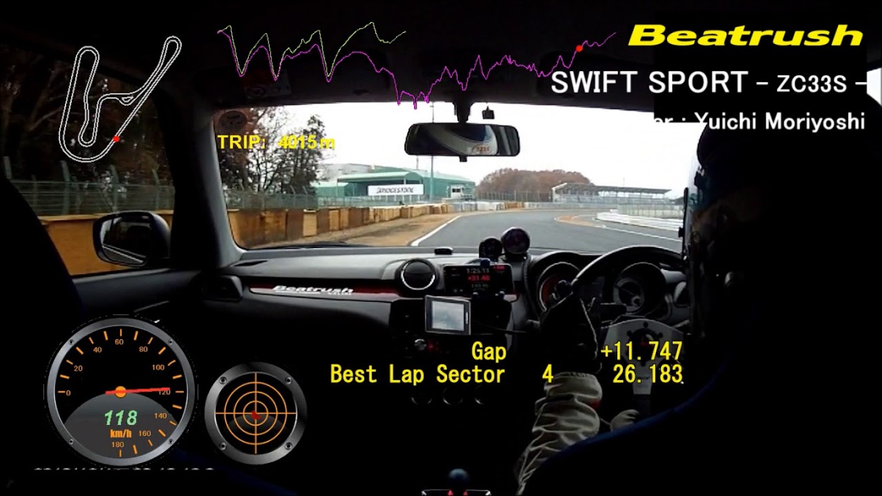 レイル Beatrush　スイフトスポーツ [ZC33S]　2019 TSUKUBA SUPER BATTLE - TIME ATTACK in 筑波サーキットTC2000