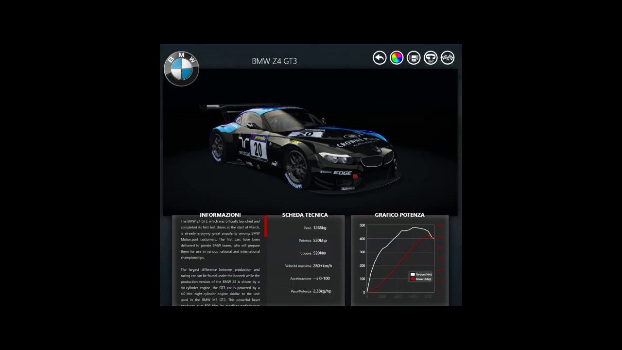 Bmw Z4 Gt3 @Mugello 1:55″,319