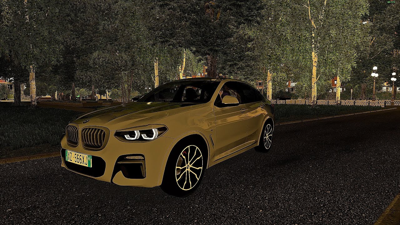 🚗 City Car Driving 1.5.8 –  BMW X4 xDrive M40d AT|Ratio 18.9 |NIGHT DRIVE|