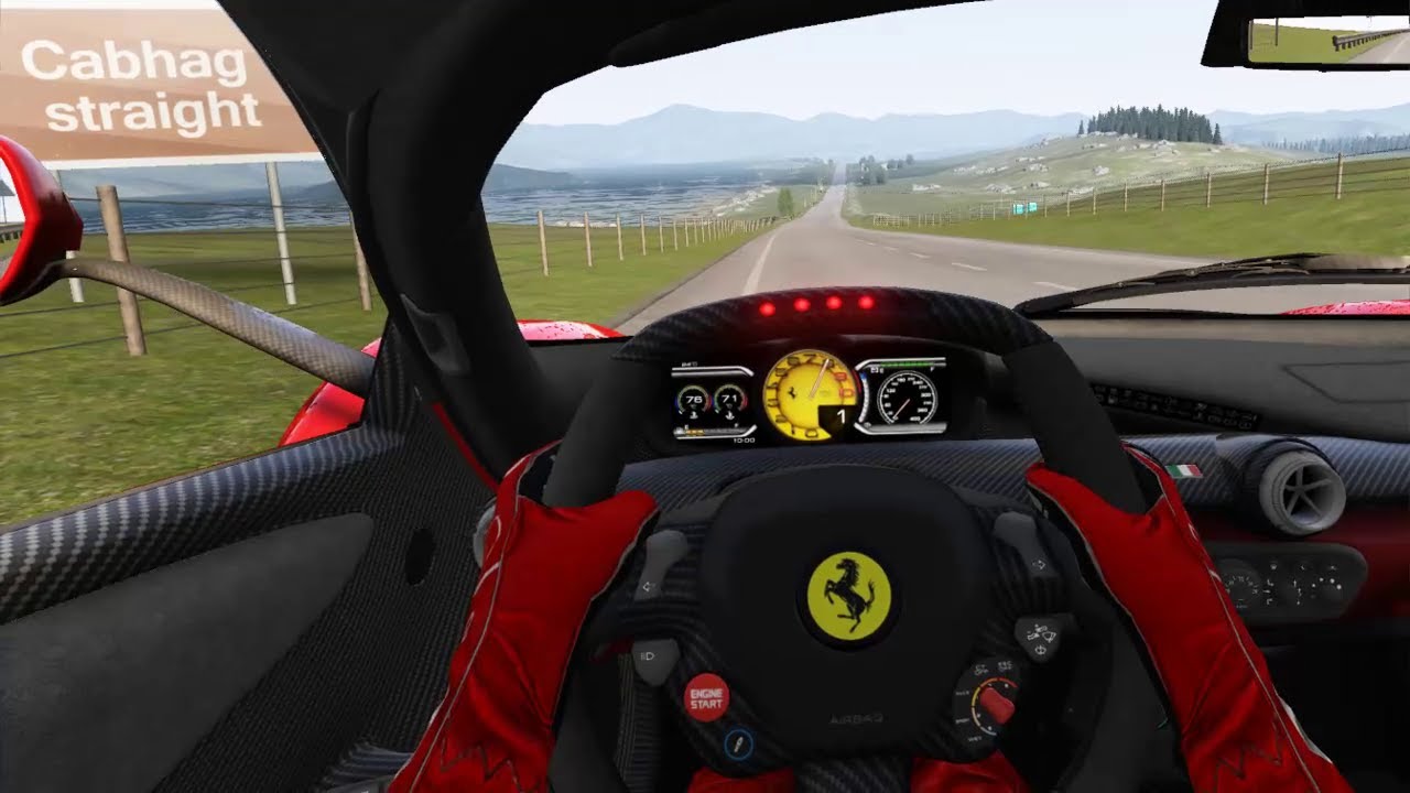 Cruising Scotland in Ferrari Laferrari – Assetto Corsa VR Oculus Rift Scottish Highlands Trail