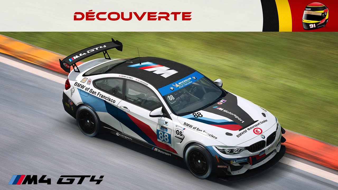 Découverte #150 : BMW M4 GT4 – Raceroom
