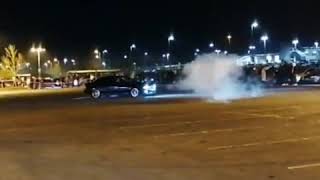 E39 M5 Burnout car meet