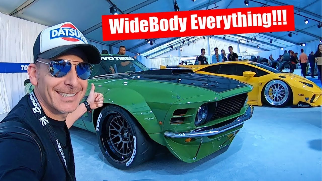 アメ車もスーパーカーもオーバーフェンダーが大人気‼︎ 日本的改造が今熱い！！ Everything is Widebody @SEMA My Favorites!