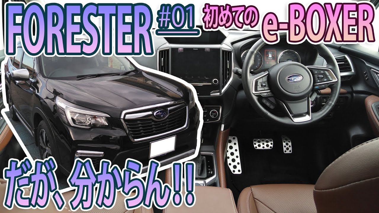 【FORESTER #01】試乗して来たよ!!だが、分からん(;゚Д゚)!!