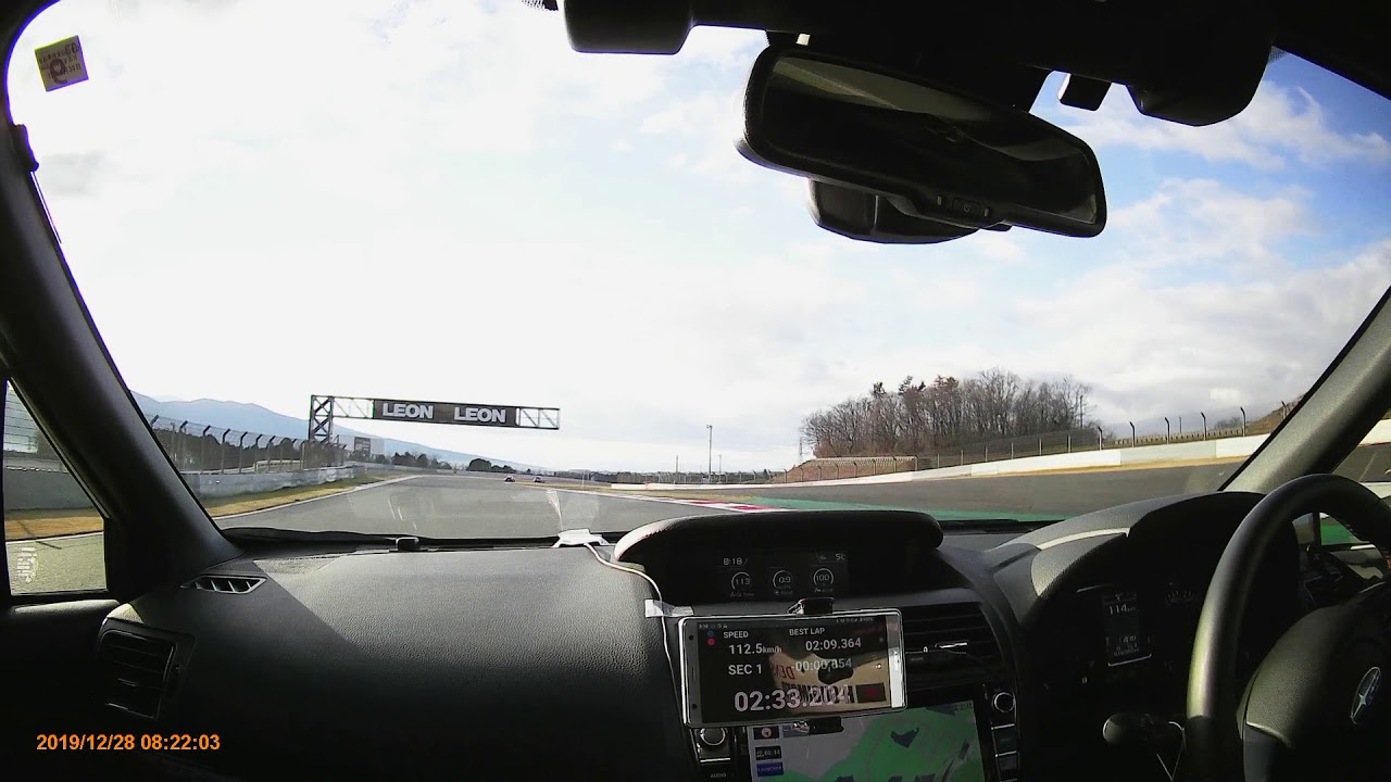 FSW NS4 スポーツ走行 WRX S4 2'07''2