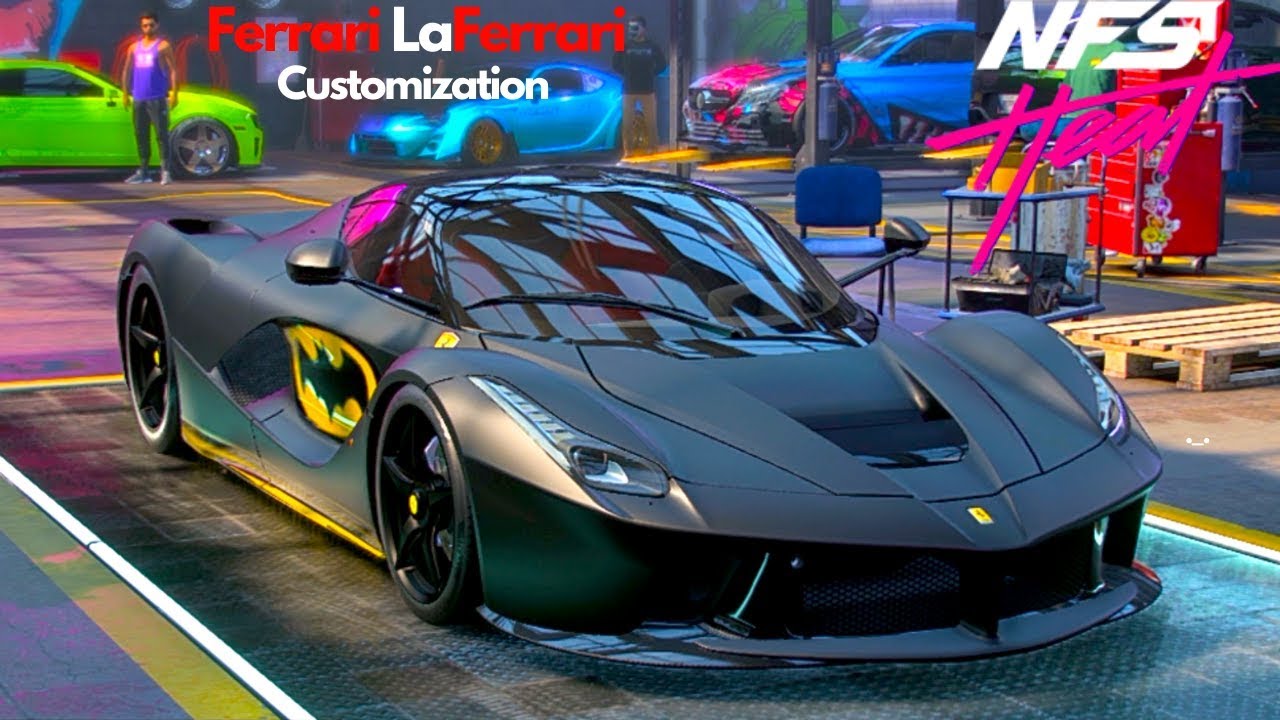 Ferrari LaFerrari 13 Customization Need For Speed Heat Batman Car