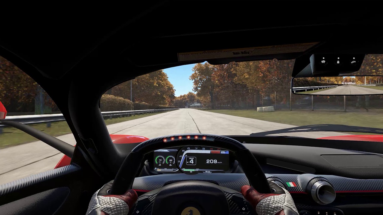 Ferrari LaFerrari - 2013 - Monza GP Historic - Autumn - Project Cars 2 - Test Drive - POV