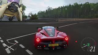 Ferrari LaFerrari- Forza Horizon 4 | Logitech g29 gameplay