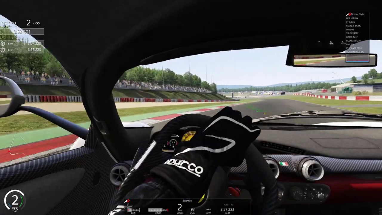 Ferrari LaFerrari Nürburgring Assesto Corsa POV HD