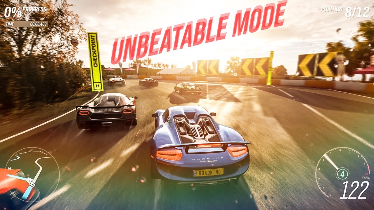 Forza Horizon 4 | 1000 HP Porsche 918 Spyder racing in UNBEATABLE MODE **LIKE A BOSS**
