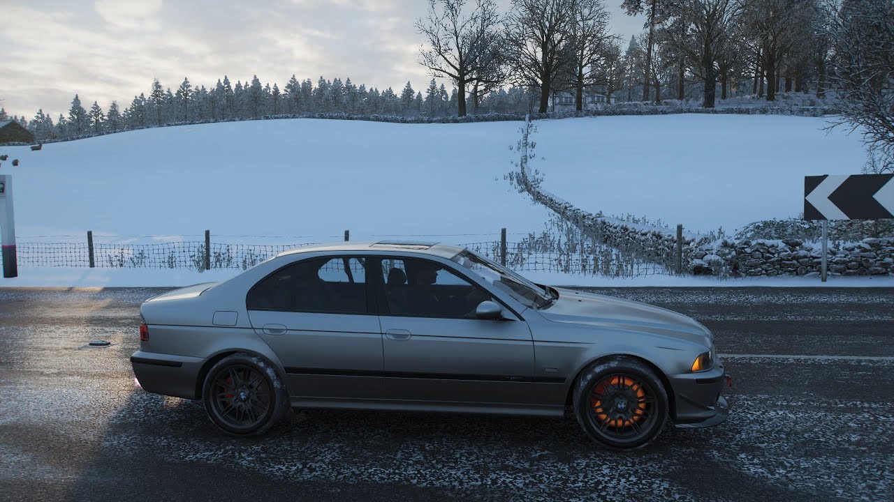 Forza Horizon 4 BMW M5 E39 - winter drift