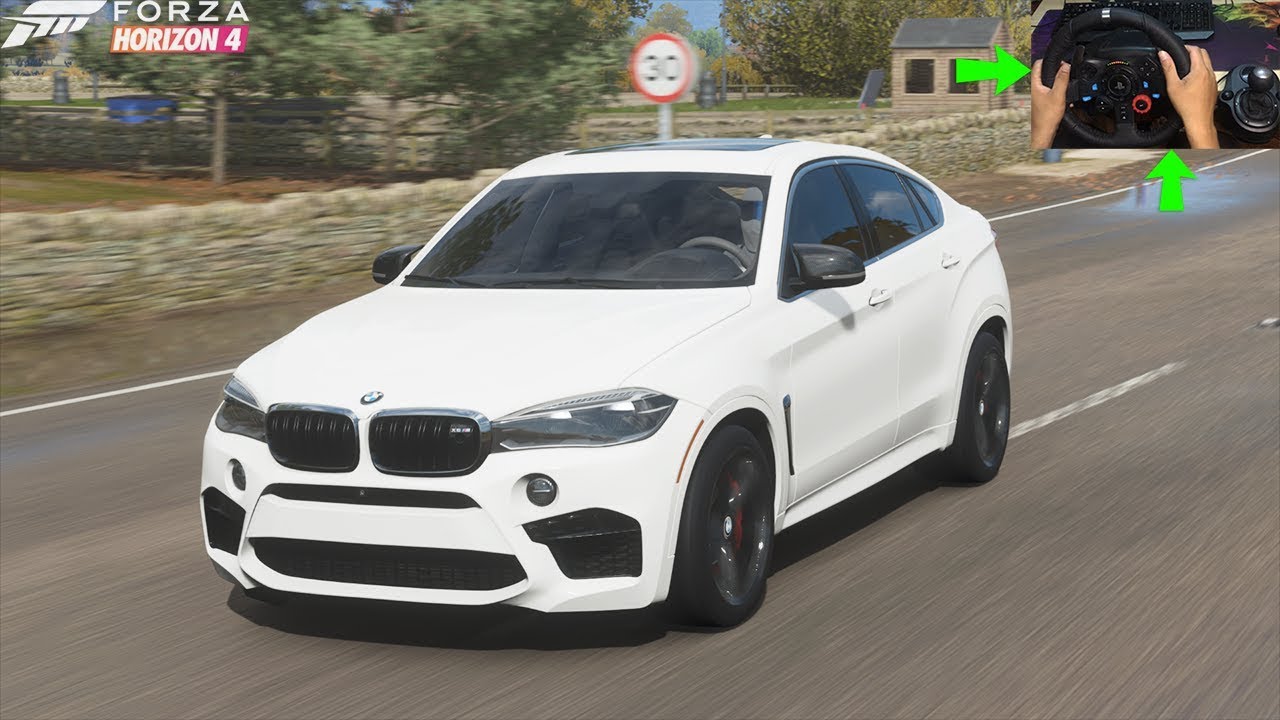 Forza Horizon 4 – BMW X6 M – OFF ROAD | ultra setting 2k | Logitech g29 gameplay