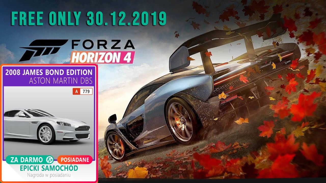 Forza Horizon 4 – “Free” Aston Martin DBS James Bond Edition  30.12.2019