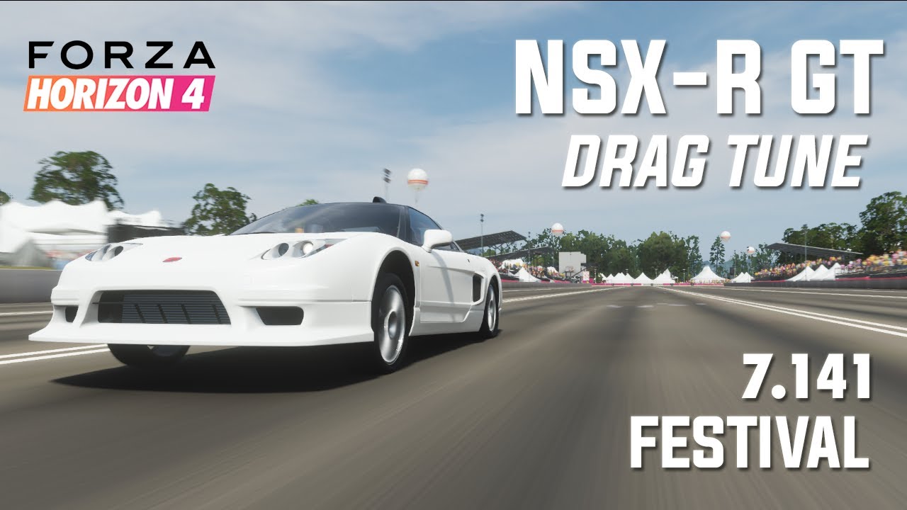 Forza Horizon 4 – Honda NSX-R GT S2 Drag Tune – 7.141