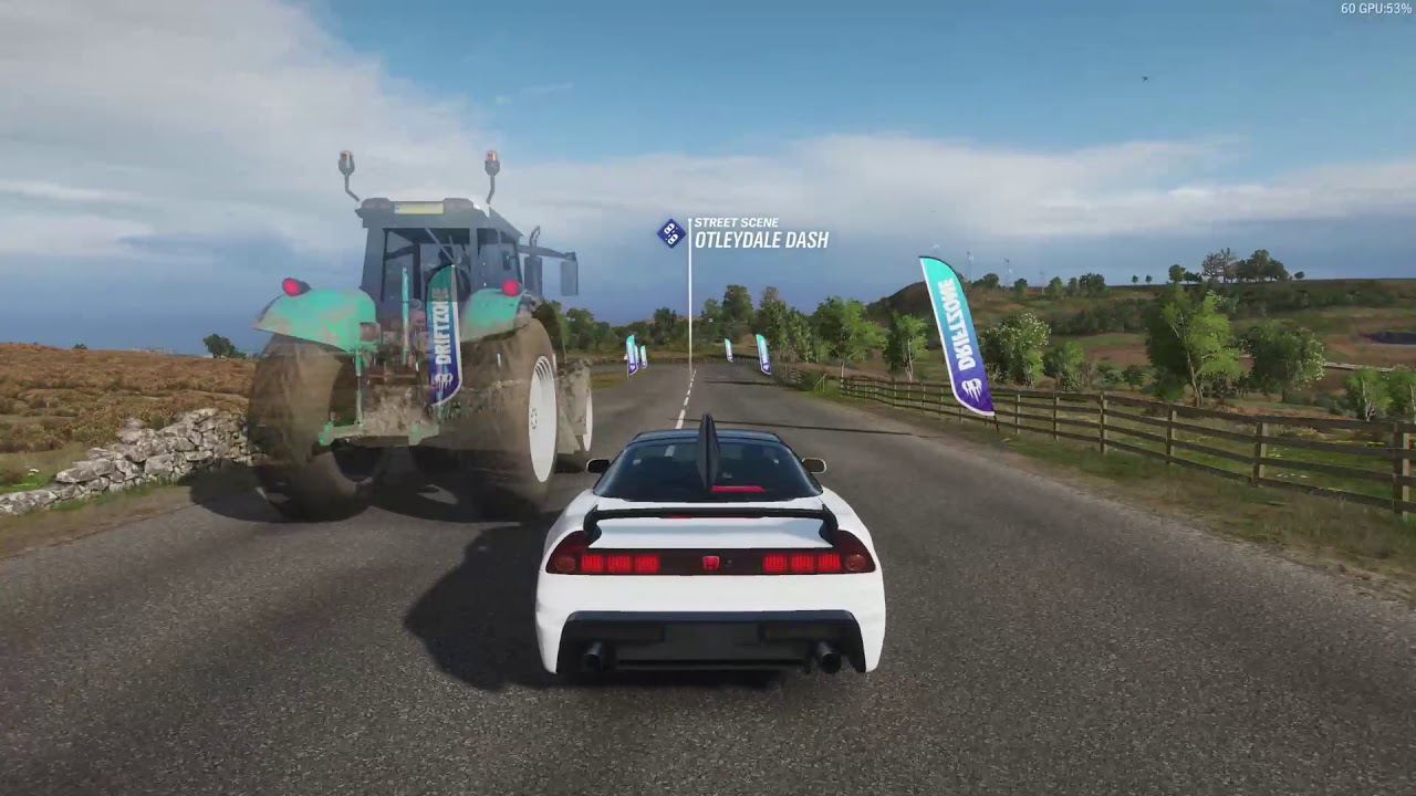 Forza Horizon 4 [] Insane backfire [] Honda NSX R GT