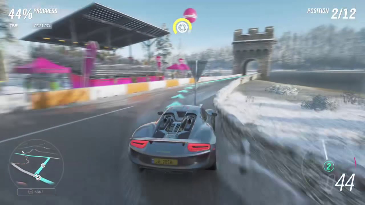 Forza Horizon 4 gameplay - Porsche 918 spyder