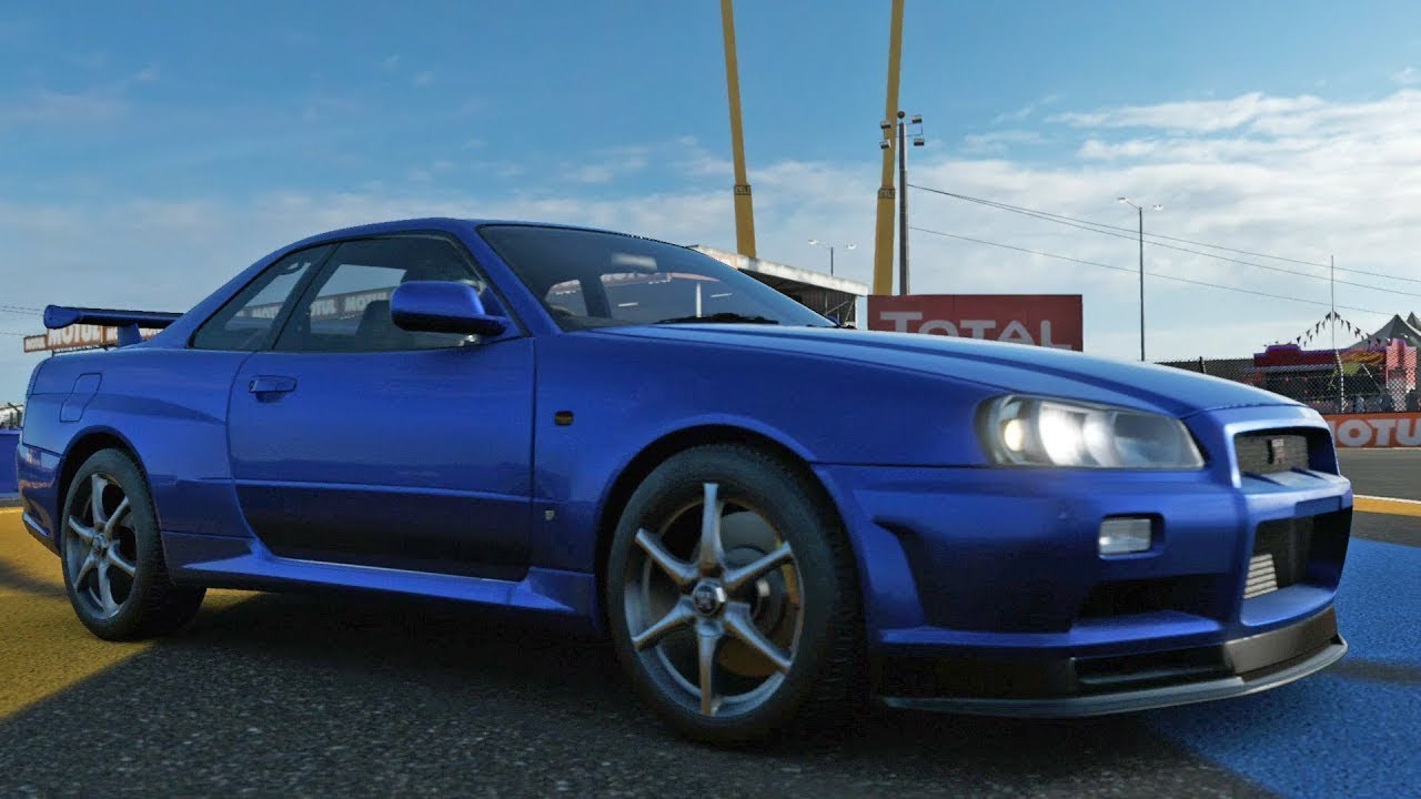 Forza Motorsport 7 Game - Nissan Skyline R34 GT-R V-Spec II GamePlay ✅⭐🎧🎮