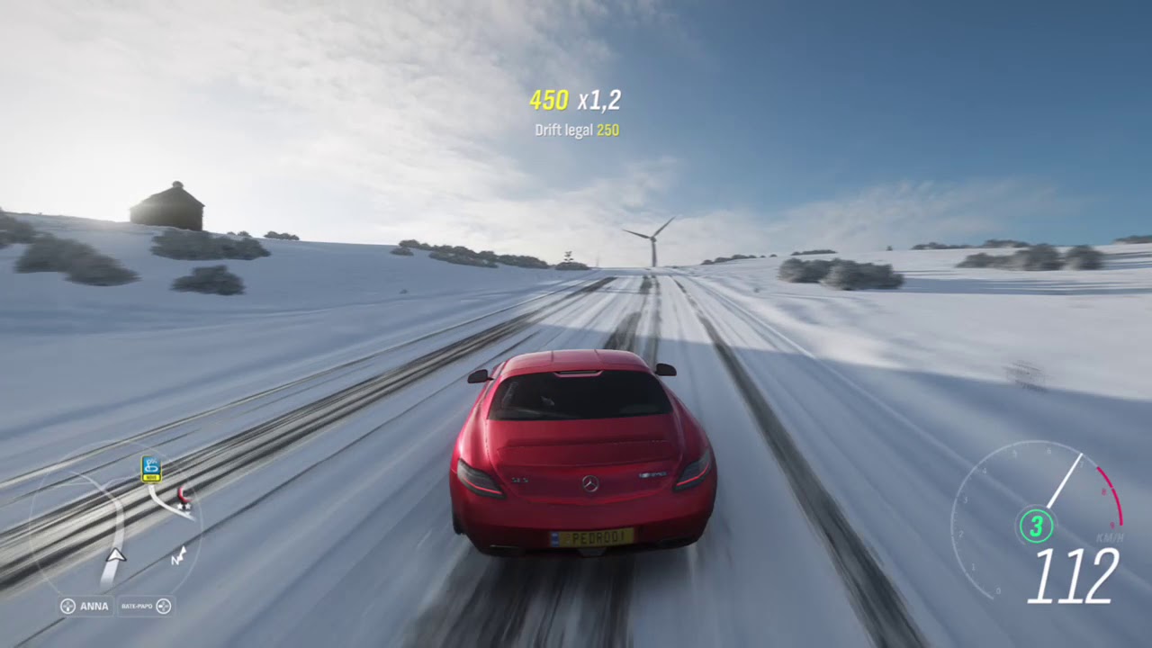 Forza horizon 4 Mercedes-Benz SLS AMG 11' Gameplay