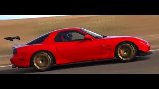 【GT5】マツダ RX-7 スピリットR タイプA (FD) ’02【DEMO】,Vintage Red,ADVAN RGII,