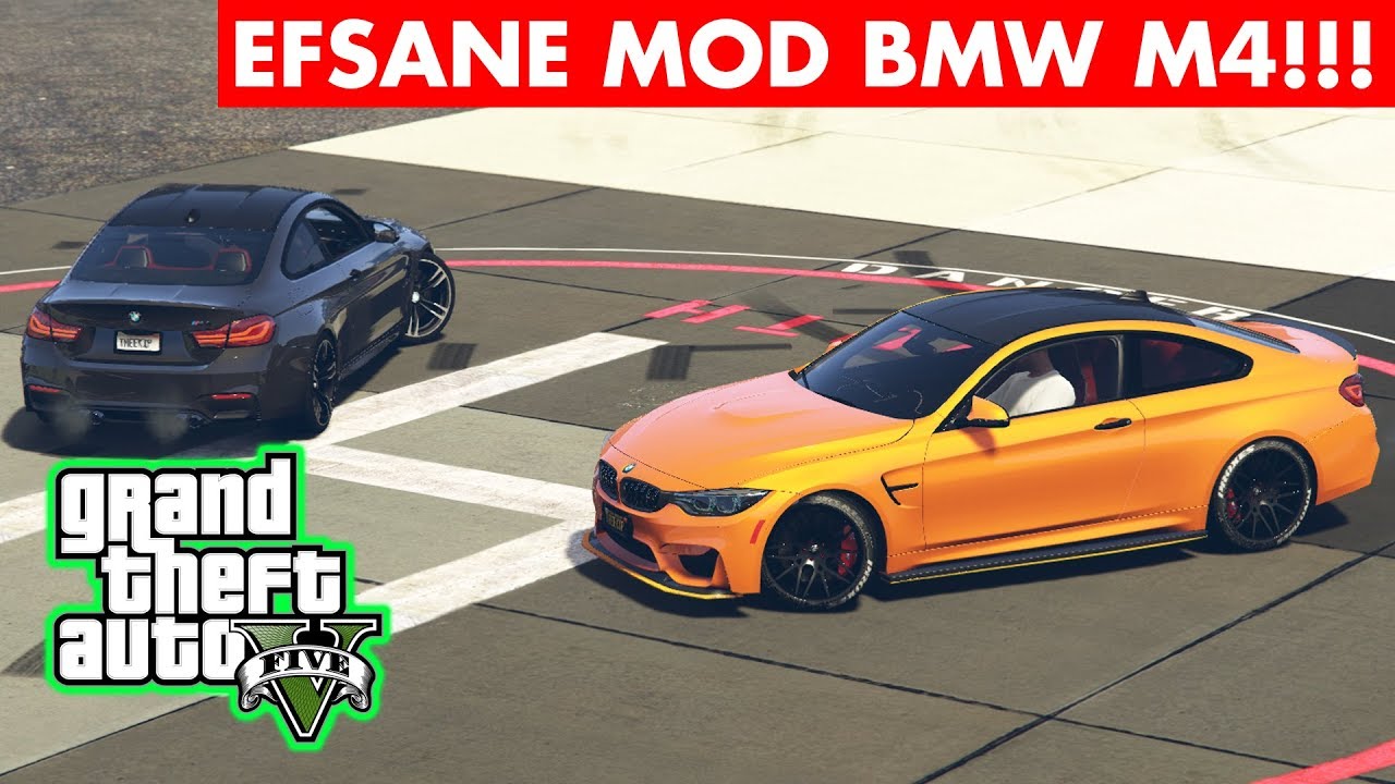 GTA 5 BMW M4 MODU!!! ARAÇ SESİ GTA’DA TEK EFSANE!!!