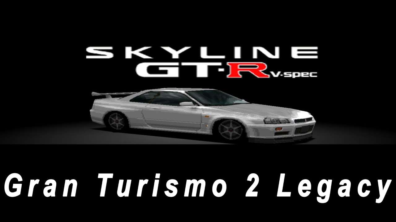 Gran Turismo 2 Legacy - Day 178/200: Nissan Skyline GT-R V • spec (R34) '99