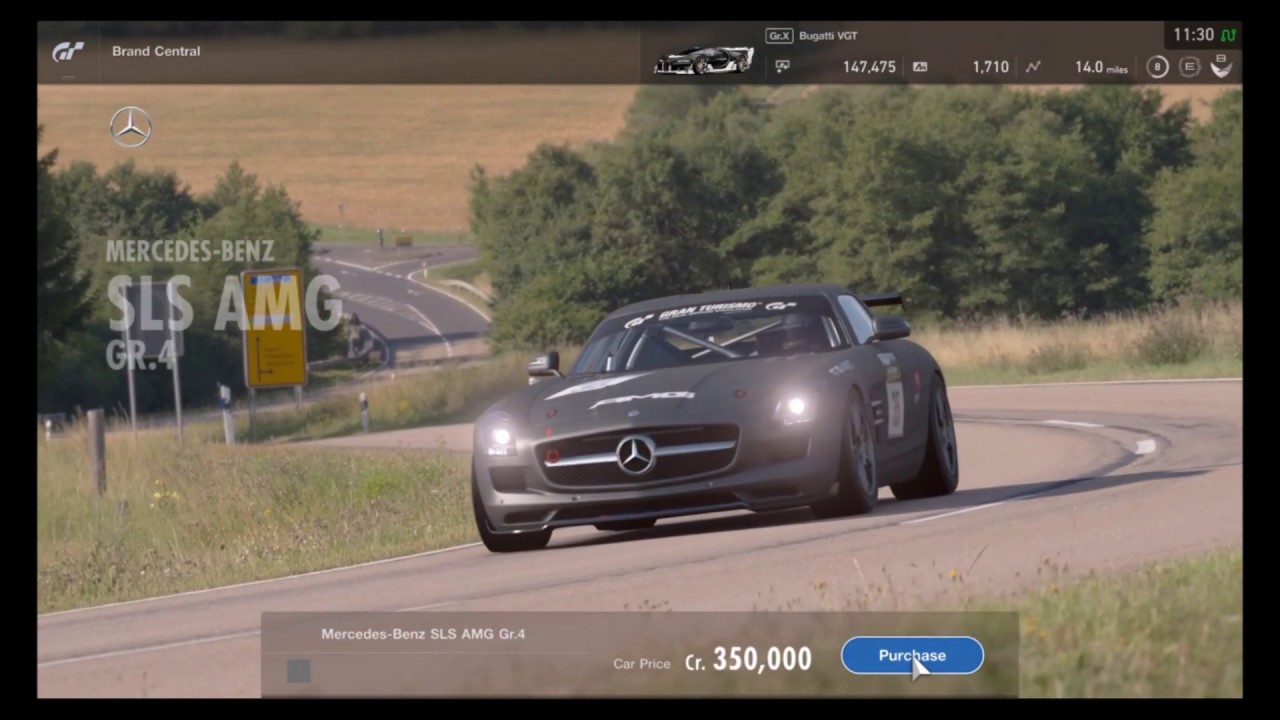 Gran Turismo SPORT – Mercedes Benz SLS AMG