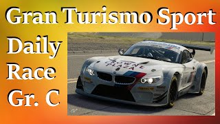 Gran Turismo Sport Daily Race WeatherTech Raceway Laguna Seca BMW Z4 GT3 Broadcast
