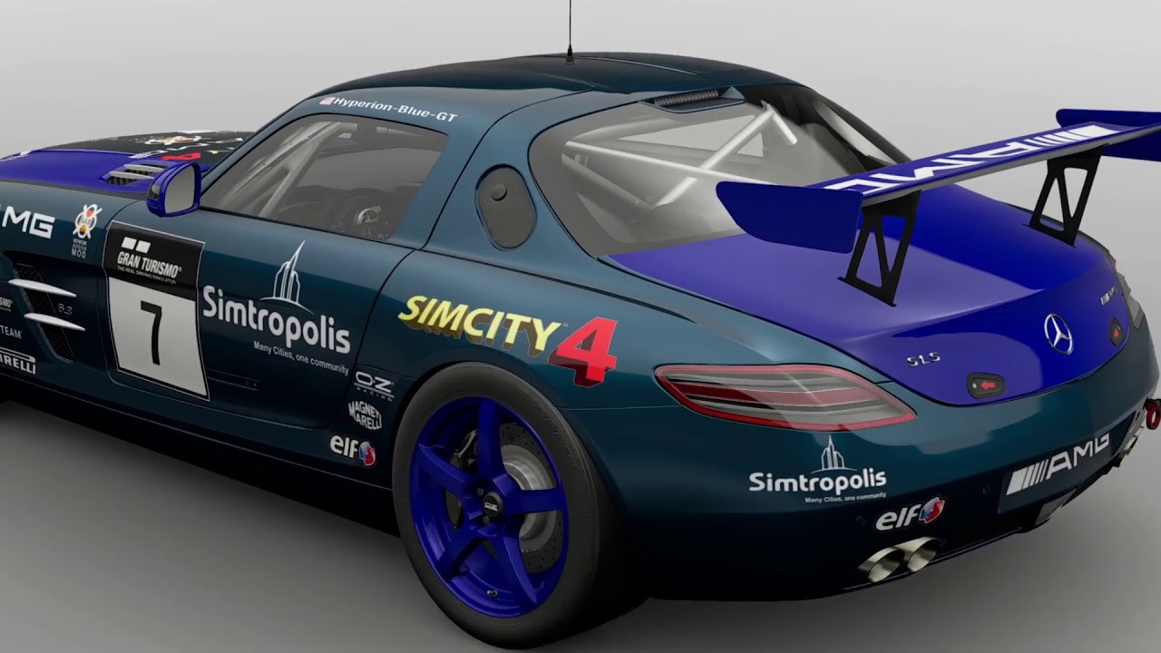 Gran Turismo Sport: Livery Vlogs #3 Mercedes-Benz SLS AMG Gr.4 Simtropolis Variant