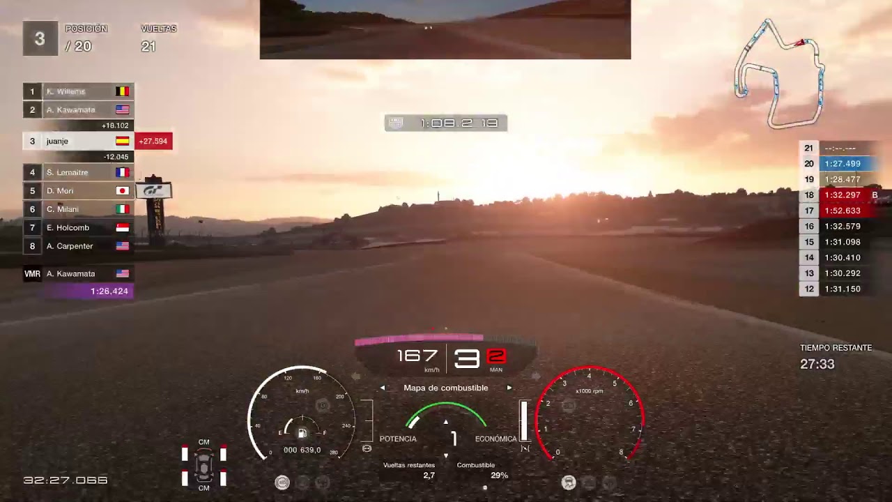 Gran Turismo Sport - WeatherTech Raceway Laguna Seca - Mercedes-Benz SLS AMG GT3 '11