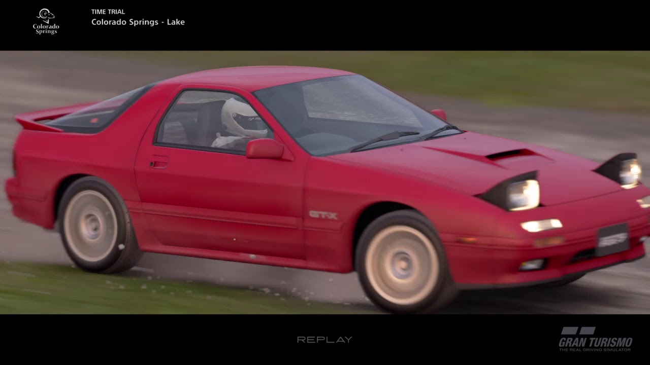 Gran Turismo®SPORT ’90 rx7 gtx colorado replay