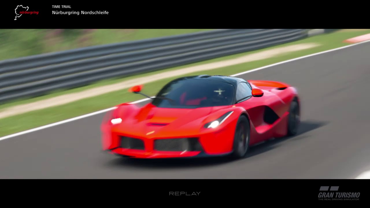 Gran Turismo®SPORT LaFerrari Nurburgring