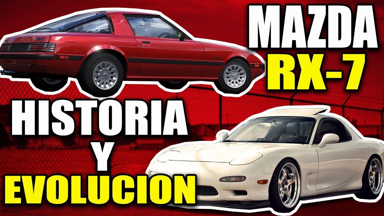 HISTORIA Y EVOLUCIÓN DEL MAZDA RX7 (1978 – 2002)