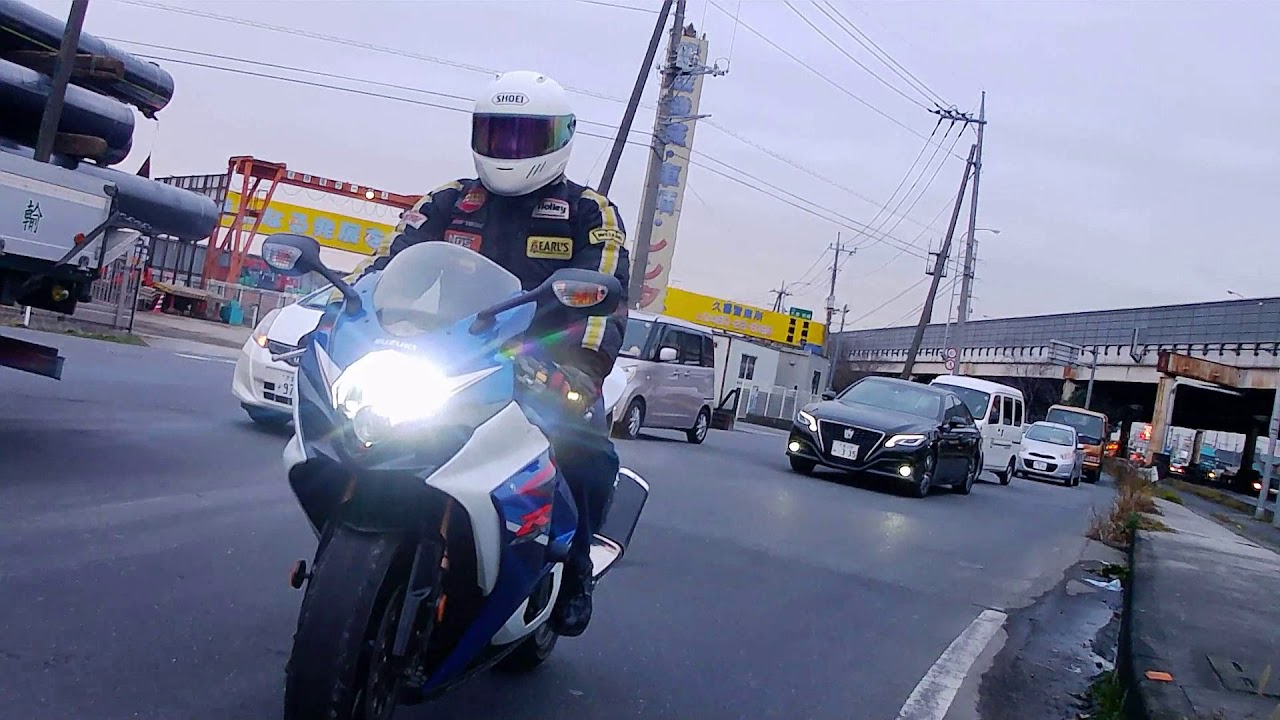 ※音量注意 HONDA CB1000R buck camera AKEEYO ドライブレコーダー