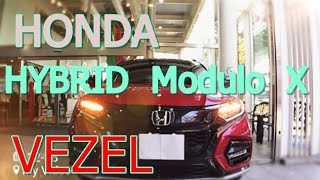 HONDA  VEZEL  HYBRID  Modulo  X  HONDA SENSING  レッド