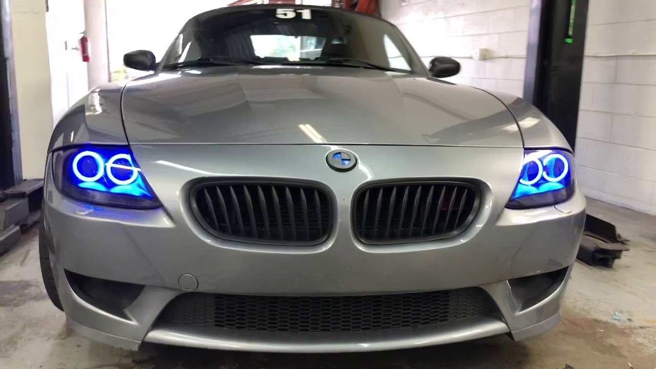 Headlight retrofit for BMW Z4 @ Kars kustoms