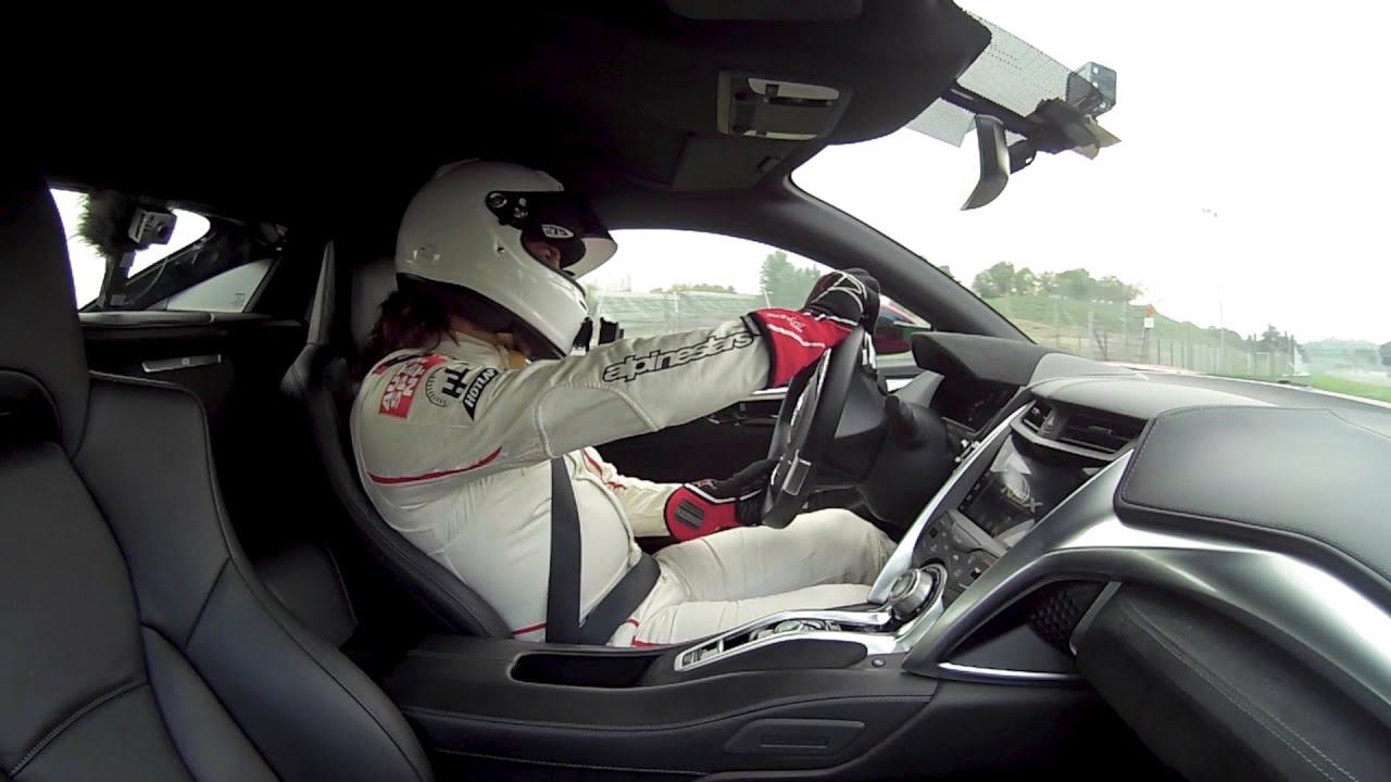 Honda NSX Hot Lap